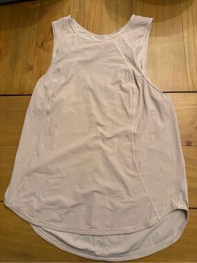 lululemon athletica Pale pink Performance Tank